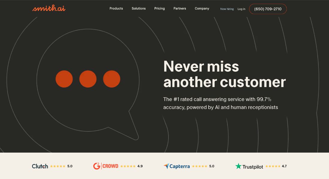 Smith Ai Review Best Virtual Receptionist Services