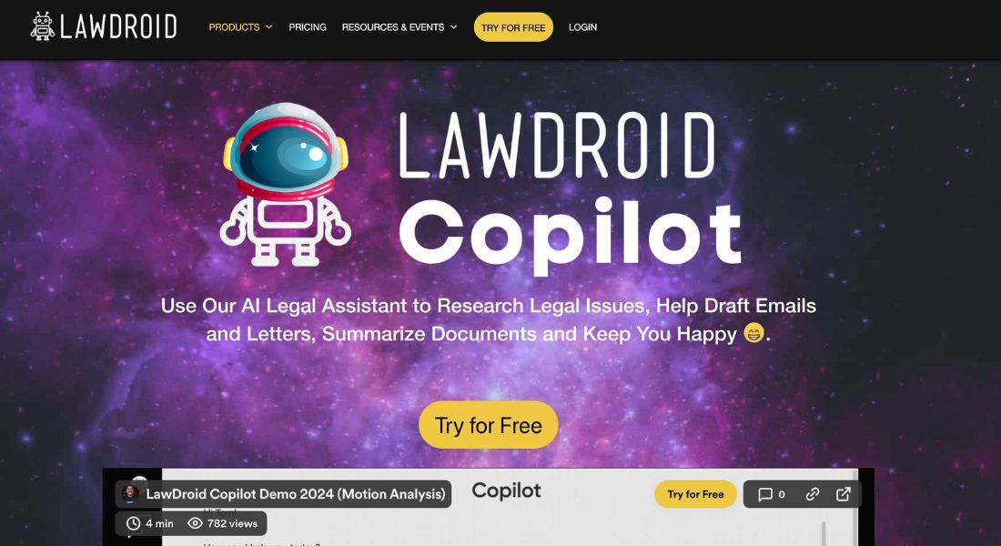 Lawdroid Copilot Review Best Ai Legal Assistant For Law Firms